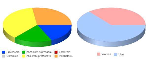 University of South Carolina Salkehatchie Faculty Demographics Chart