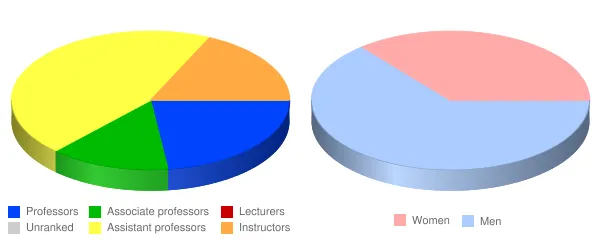 University of South Carolina Salkehatchie Faculty Demographics Chart