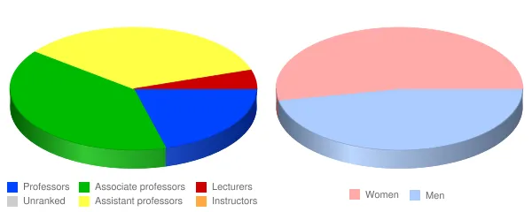 University of Washington Tacoma Faculty Demographics Chart