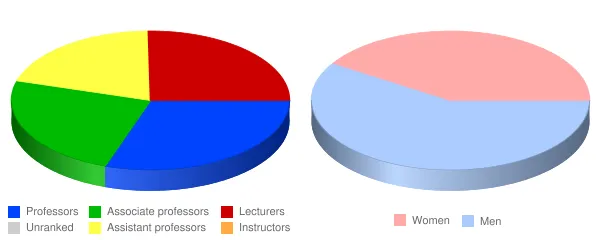 University of Wisconsin Platteville Faculty Demographics Chart