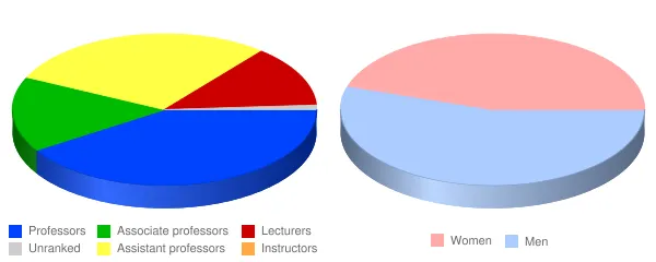 University of Wisconsin River Falls Faculty Demographics Chart