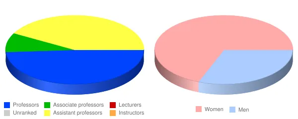 Vermont Law and Graduate School Faculty Demographics Chart