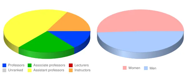 Vincennes University Faculty Demographics Chart