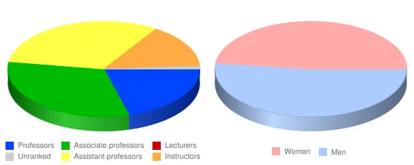 Virginia State University Faculty Demographics Chart