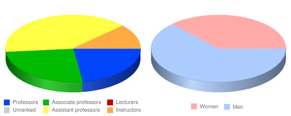 Waldorf University Faculty Demographics Chart
