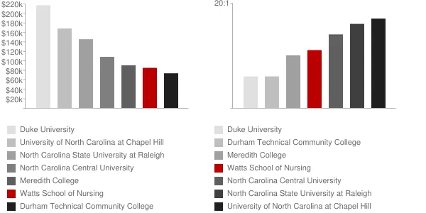 Watts School of Nursing Faculty Compensation and Workload Chart