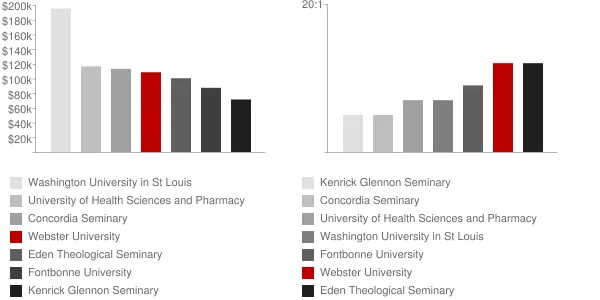 Webster University Faculty Compensation and Workload Chart