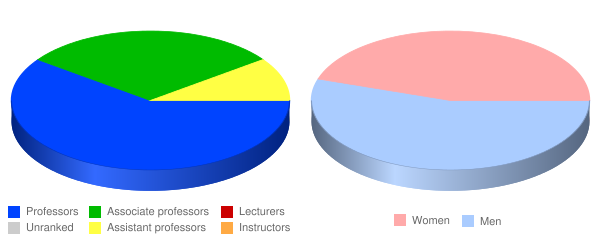 Wesley Theological Seminary Faculty Demographics Chart