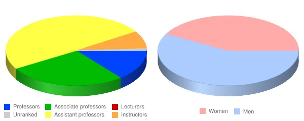 West Virginia University Institute of Technology Faculty Demographics Chart