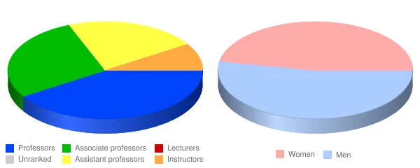 Western Michigan University Faculty Demographics Chart