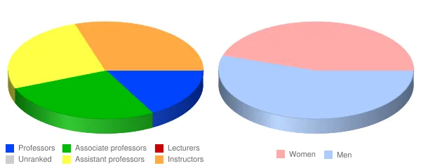 Western Wyoming Community College Faculty Demographics Chart