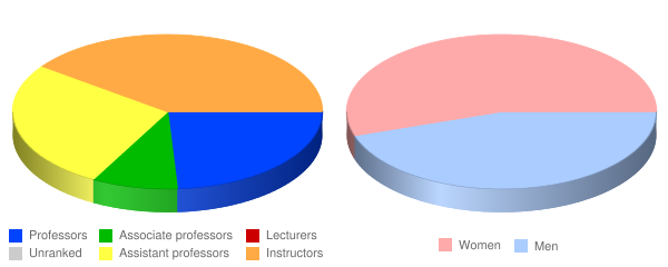 Windward Community College Faculty Demographics Chart