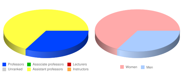 Winebrenner Theological Seminary Faculty Demographics Chart