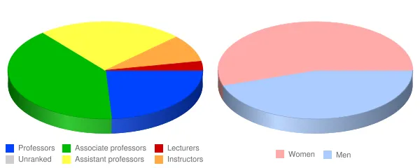 Winston Salem State University Faculty Demographics Chart