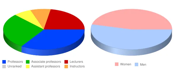 Wright State University Faculty Demographics Chart