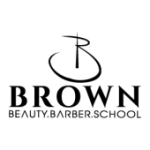 Brown Beauty Barber School Logo