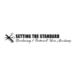 Setting the Standard Barbering and Natural Hair Academy Logo Setting the Standard Barbering and Natural Hair Academy Logo