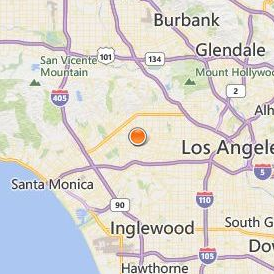 Beverly Hills Design Institute Location Map - City View