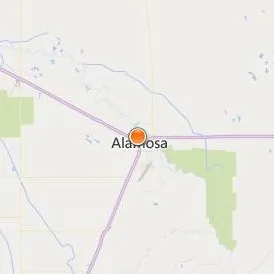 Adams State University Location Map - City View