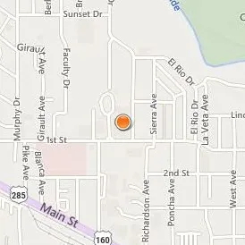 Adams State University Location Map - Street View