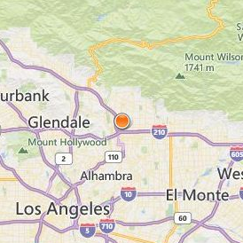 Capstone College Location Map - City View
