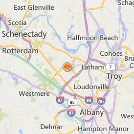 Albany BOCES Adult Practical Nursing Program Location Map - City View