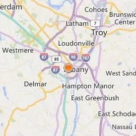Albany Medical College Location Map - City View