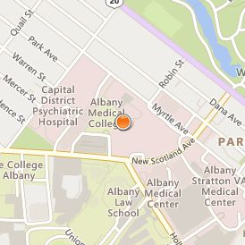 Albany Medical College Location Map - Street View