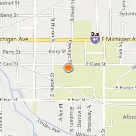 Albion College Location Map - Street View