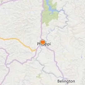 Alderson Broaddus University Location Map - City View