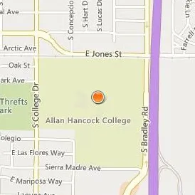 Allan Hancock College Location Map - Street View