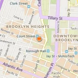 Allen School Brooklyn Location Map - Street View