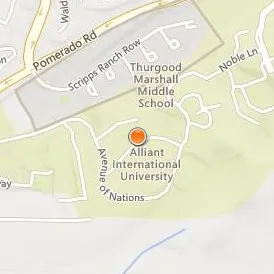 Alliant International University San Diego Location Map - Street View