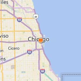 American Academy of Art Location Map - City View