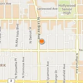 American Academy of Dramatic Arts Los Angeles Location Map - Street View