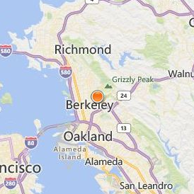 American Baptist Seminary of the West Location Map - City View