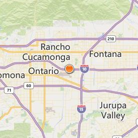 American Career College Ontario Location Map - City View
