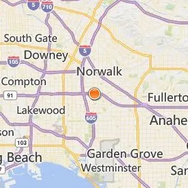 Angeles Institute Location Map - City View