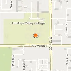 Antelope Valley Community College District Location Map - Street View