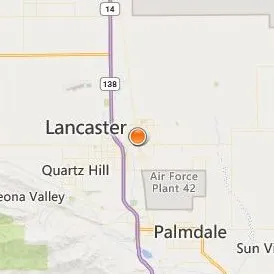University of Antelope Valley Location Map - City View