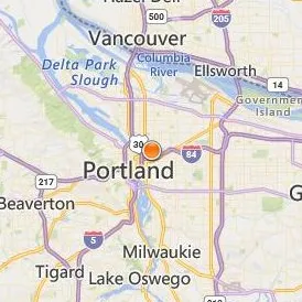Carrington College Portland Location Map - City View