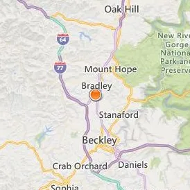 Appalachian Bible College Location Map - City View