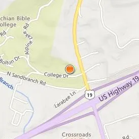 Appalachian Bible College Location Map - Street View