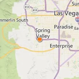Arizona College of Nursing Las Vegas Location Map - City View