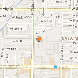 Arizona College Mesa Location Map - Street View