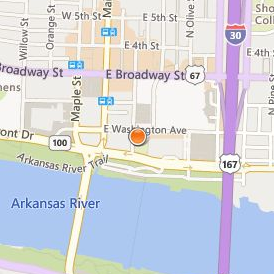 Arkansas College of Barbering and Hair Design Location Map - Street View