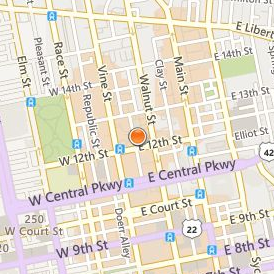 Art Academy of Cincinnati Location Map - Street View