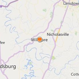 Asbury Theological Seminary Location Map - City View