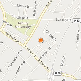 Asbury Theological Seminary Location Map - Street View