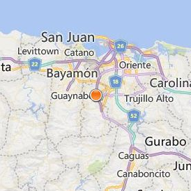 Atlantic University College Location Map - City View